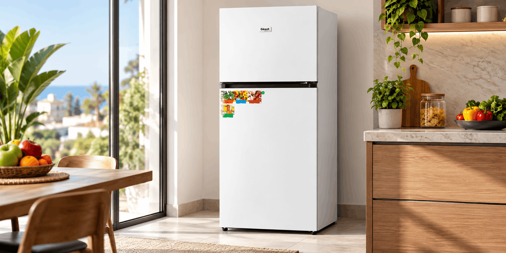 Refrigérateur Défrost Géant GN-BCD525 Blanc